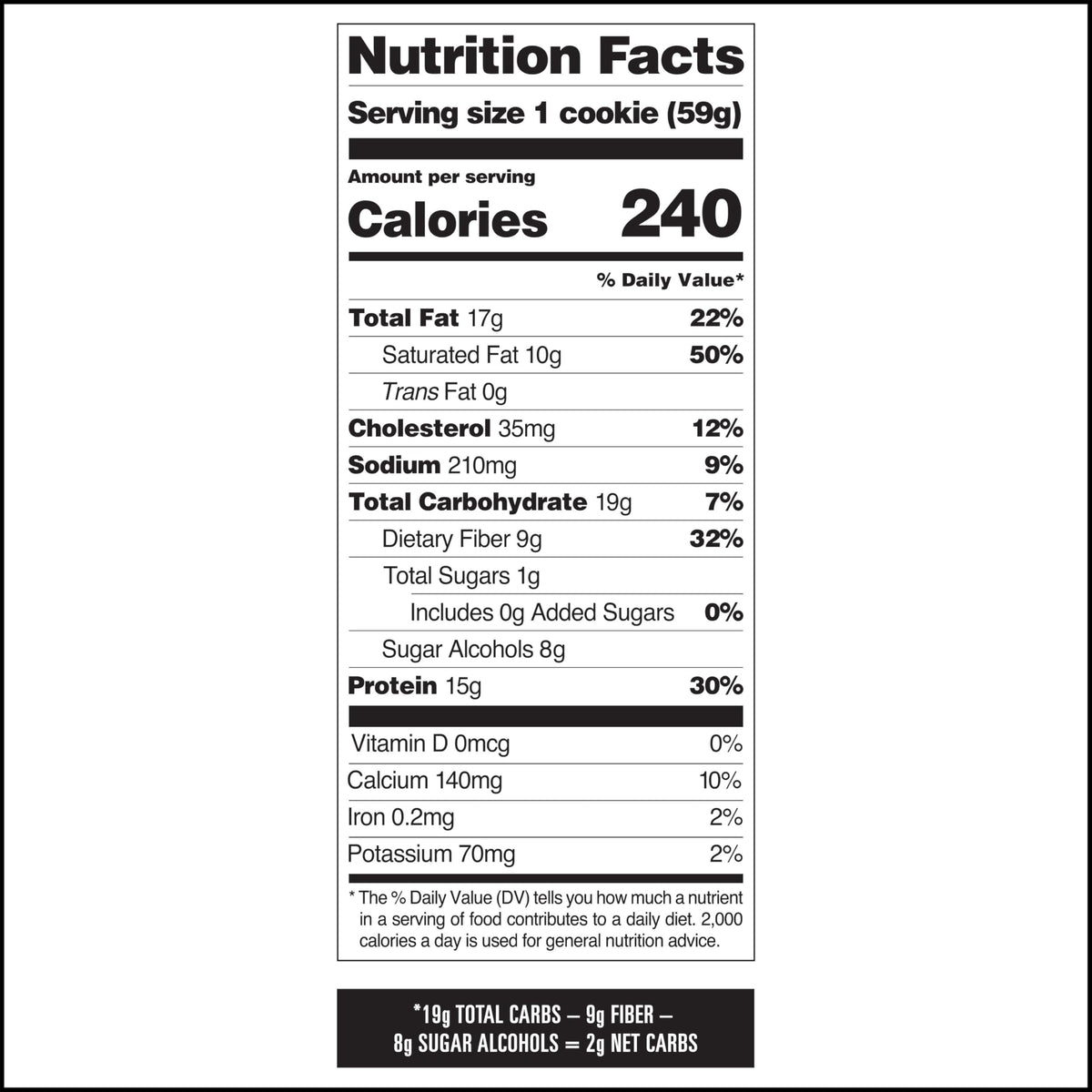 Soft-Baked Protein Cookie Variety