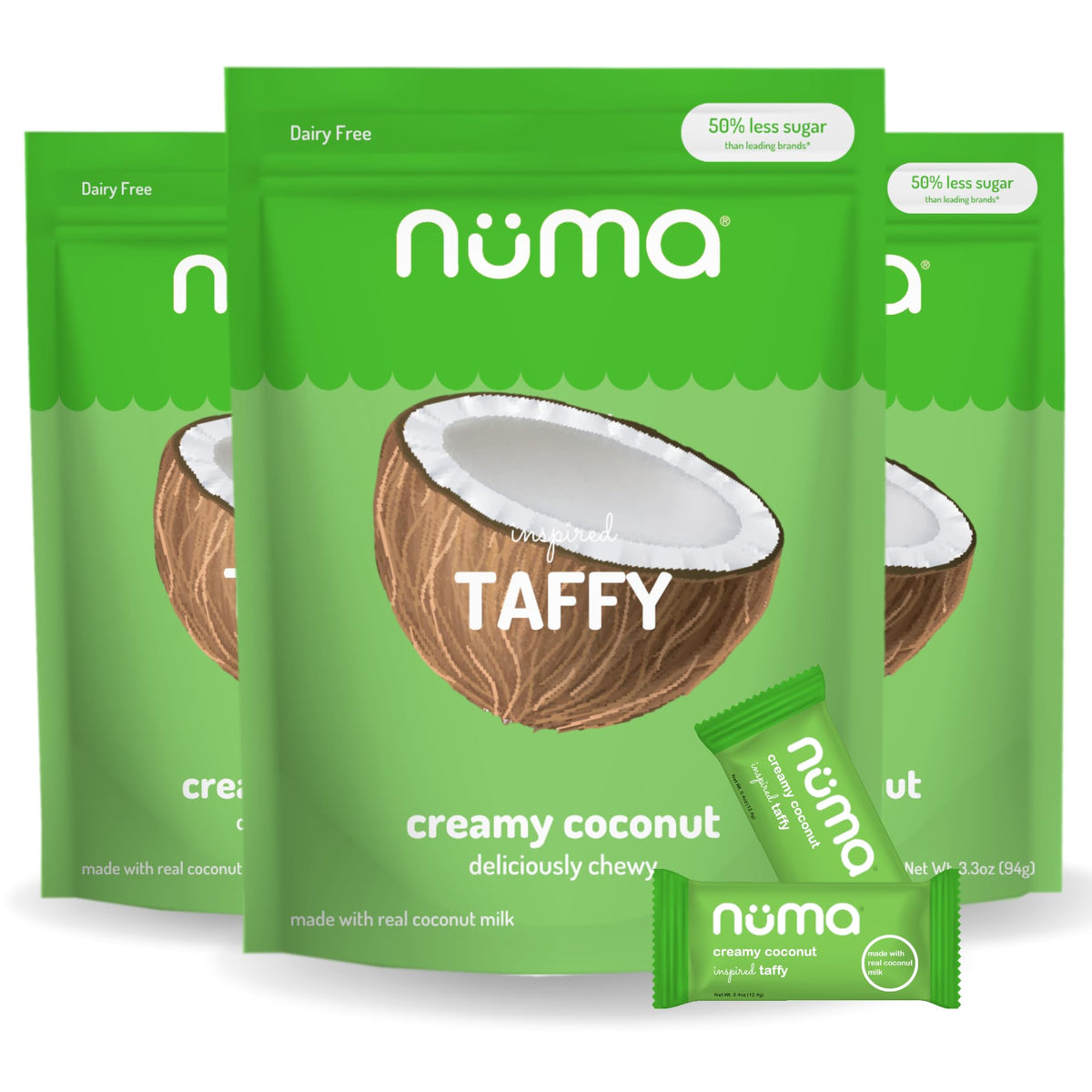 Reduced-Sugar Nutrient Chews