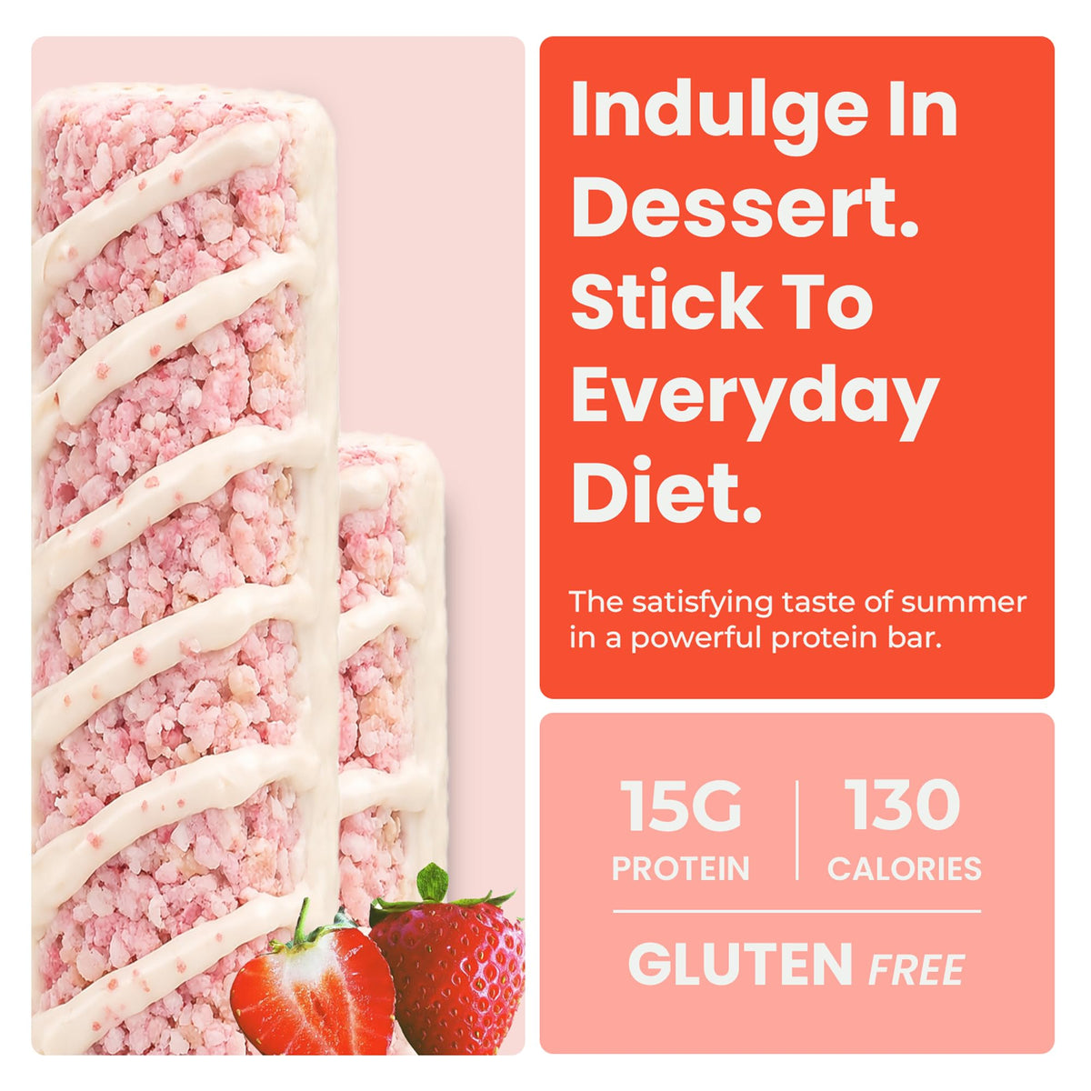 Fruit-Flavored Protein Bar Variety