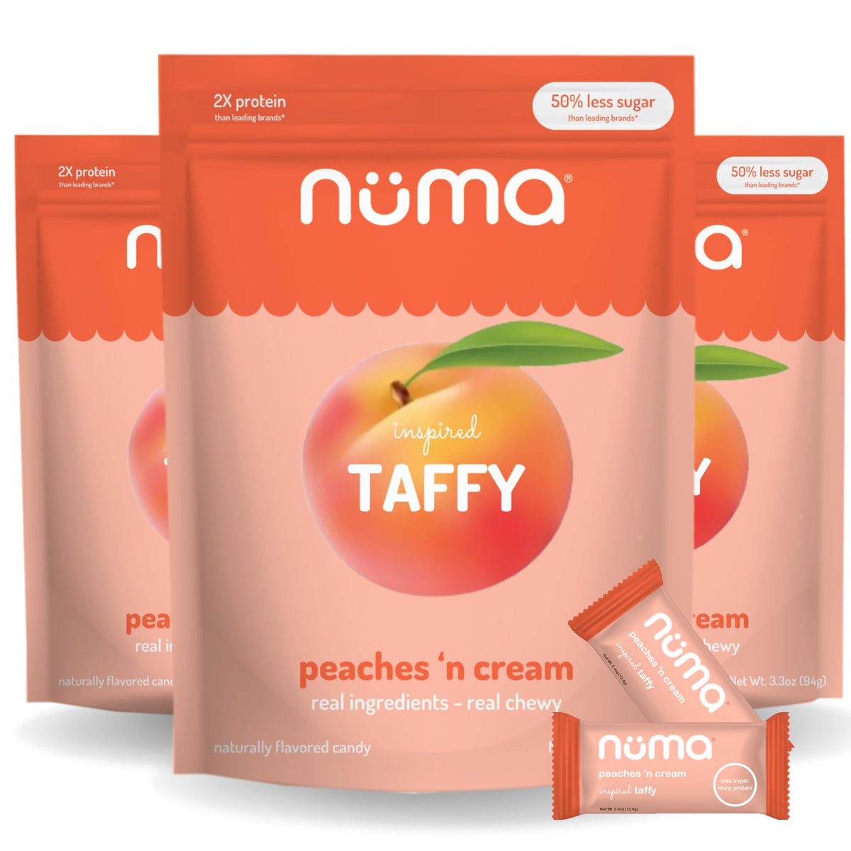 Reduced-Sugar Nutrient Chews