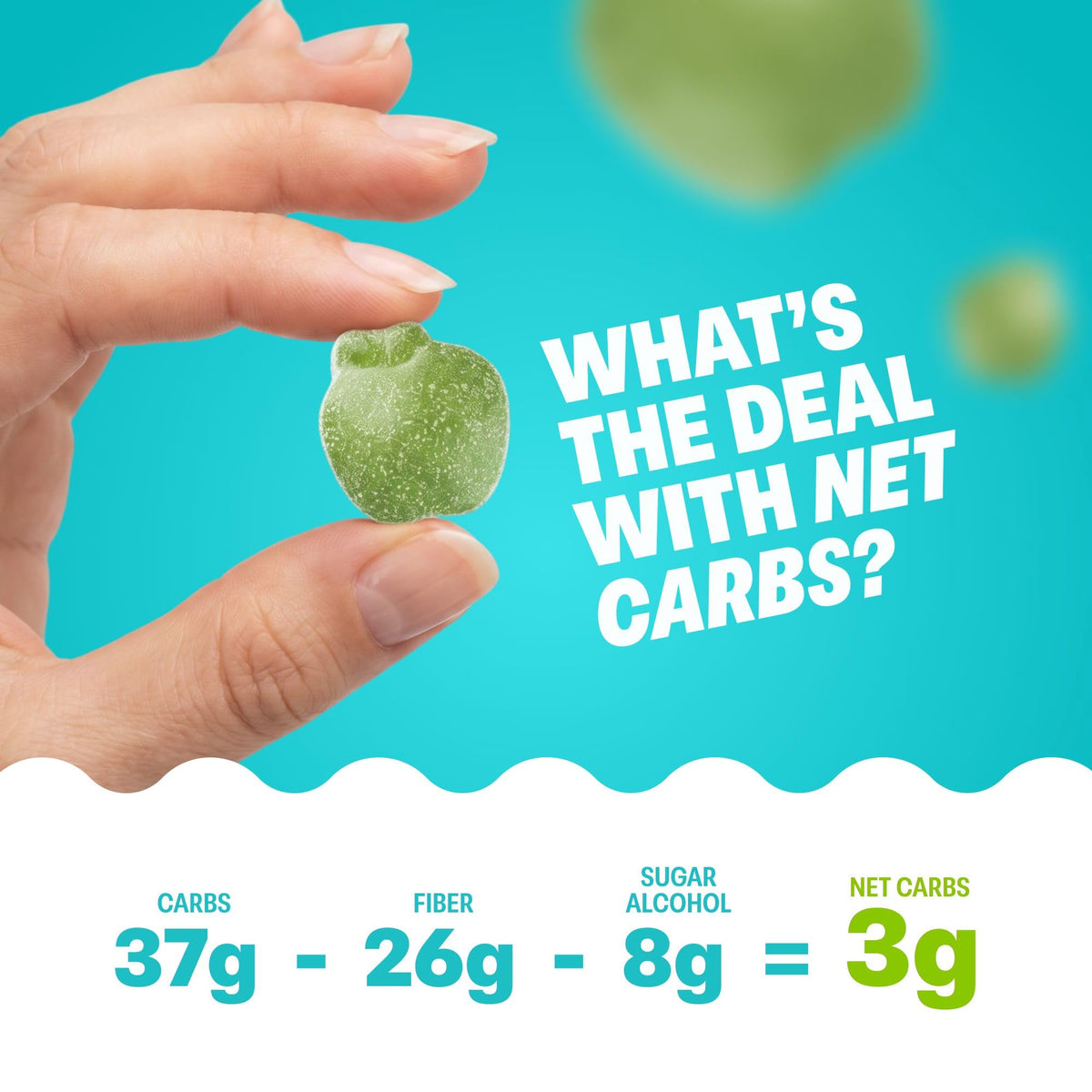 Low-Calorie Sour Gummy Snacks