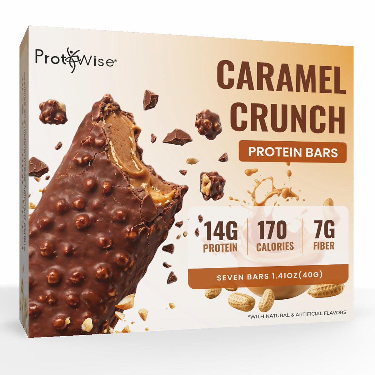Nut-Based Protein Bar Variety