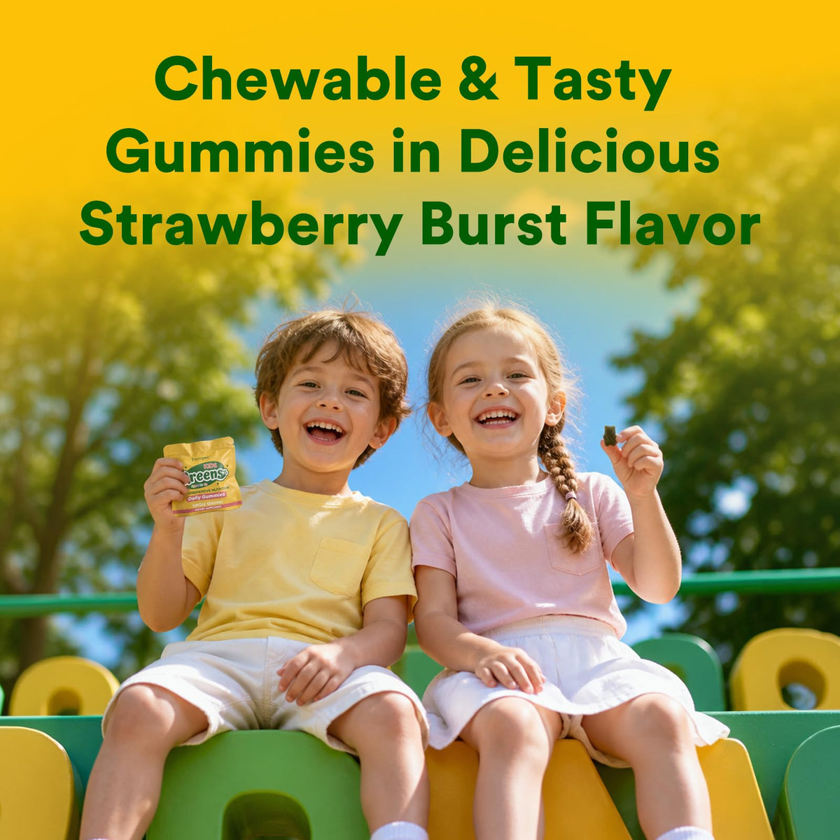 Kids Green Daily Gummies