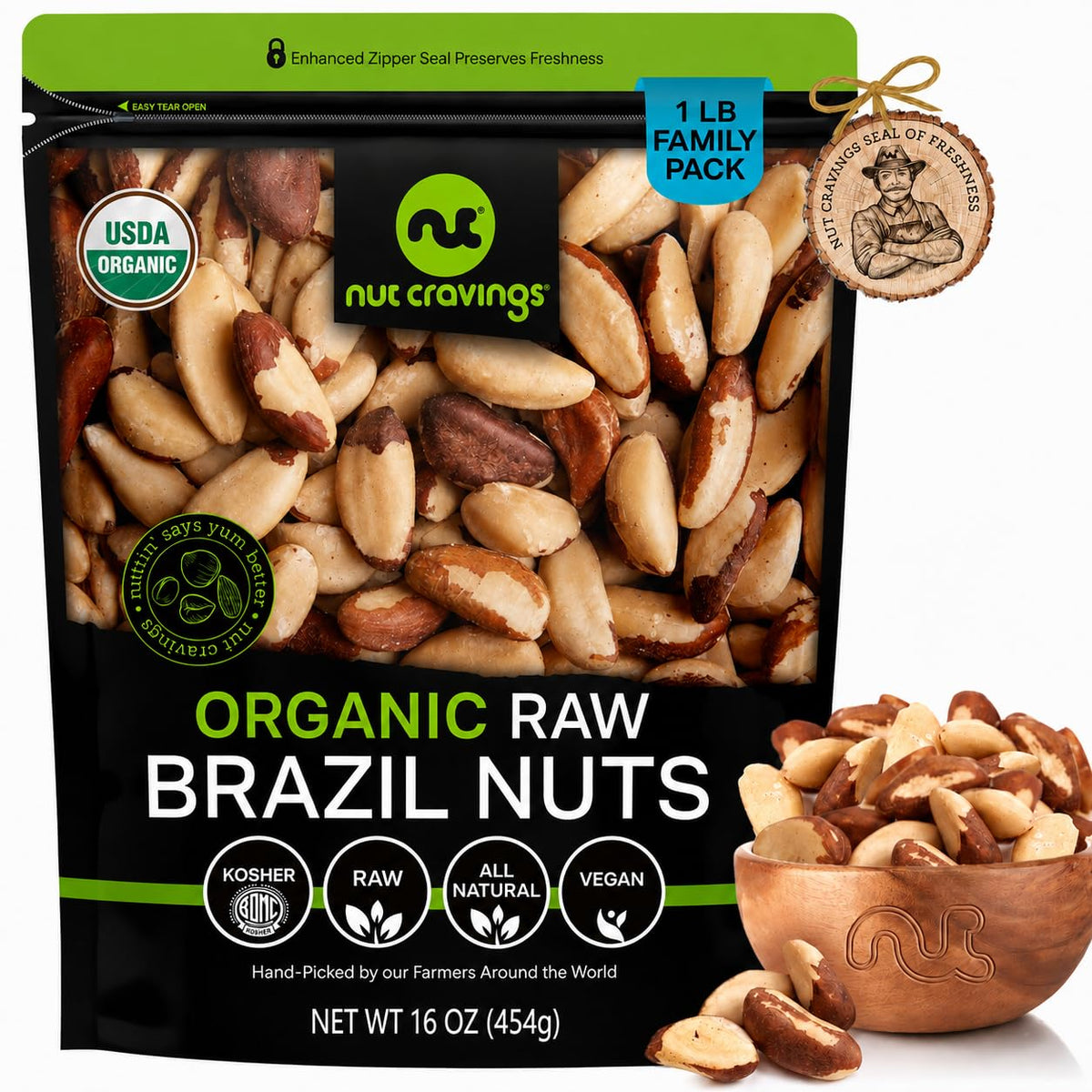 Raw Unsalted Brazil Nuts