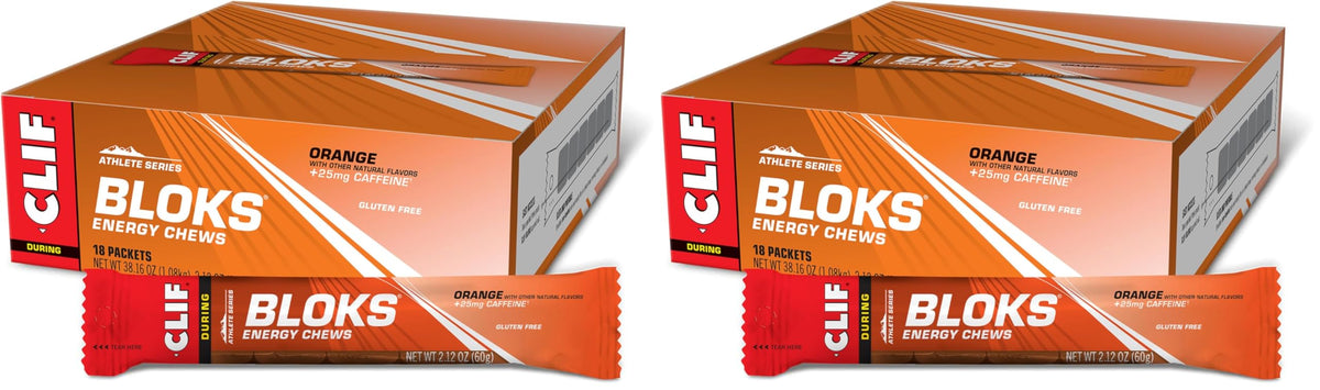 Orange Caffeinated Energy Chews