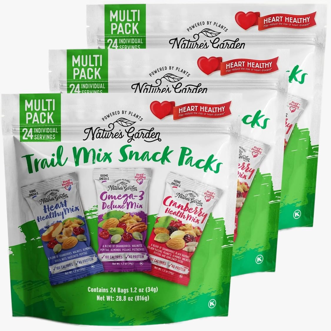 Portioned Trail Mix Snack Packs