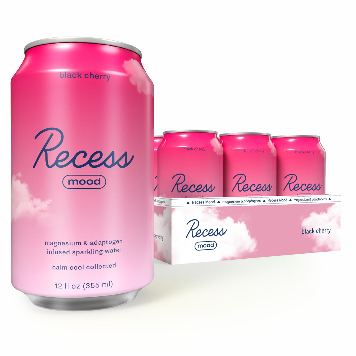 Magnesium and Adaptogen Sparkling Drinks