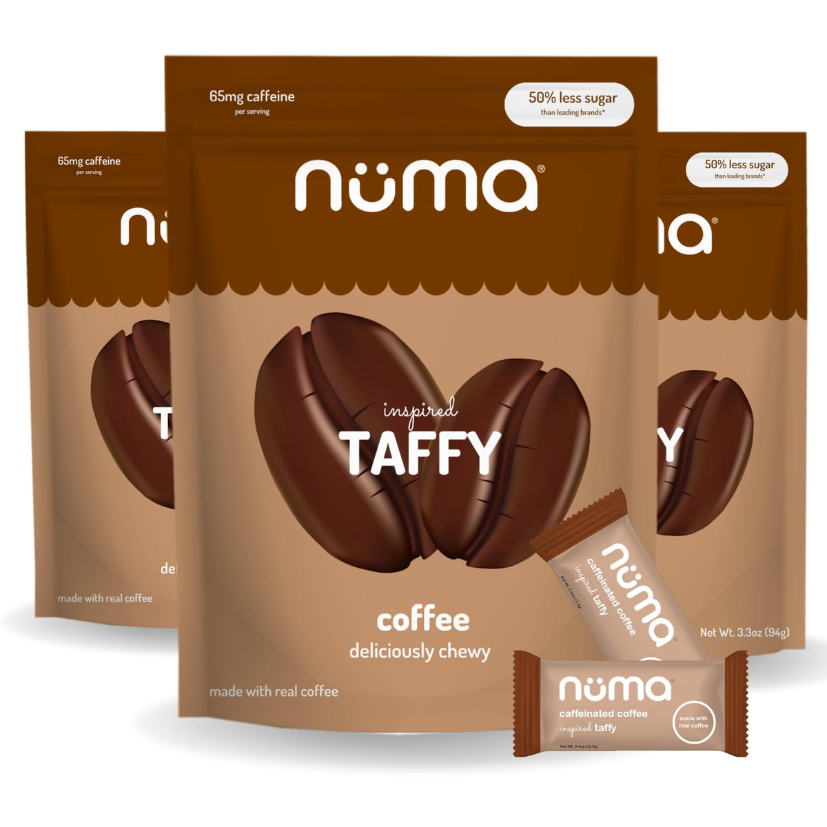 Reduced-Sugar Nutrient Chews