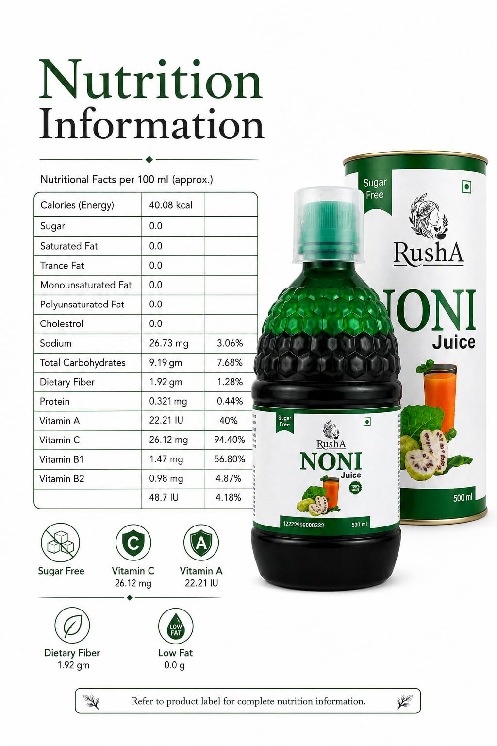 Noni Aloe and Herbal Fruit Juice
