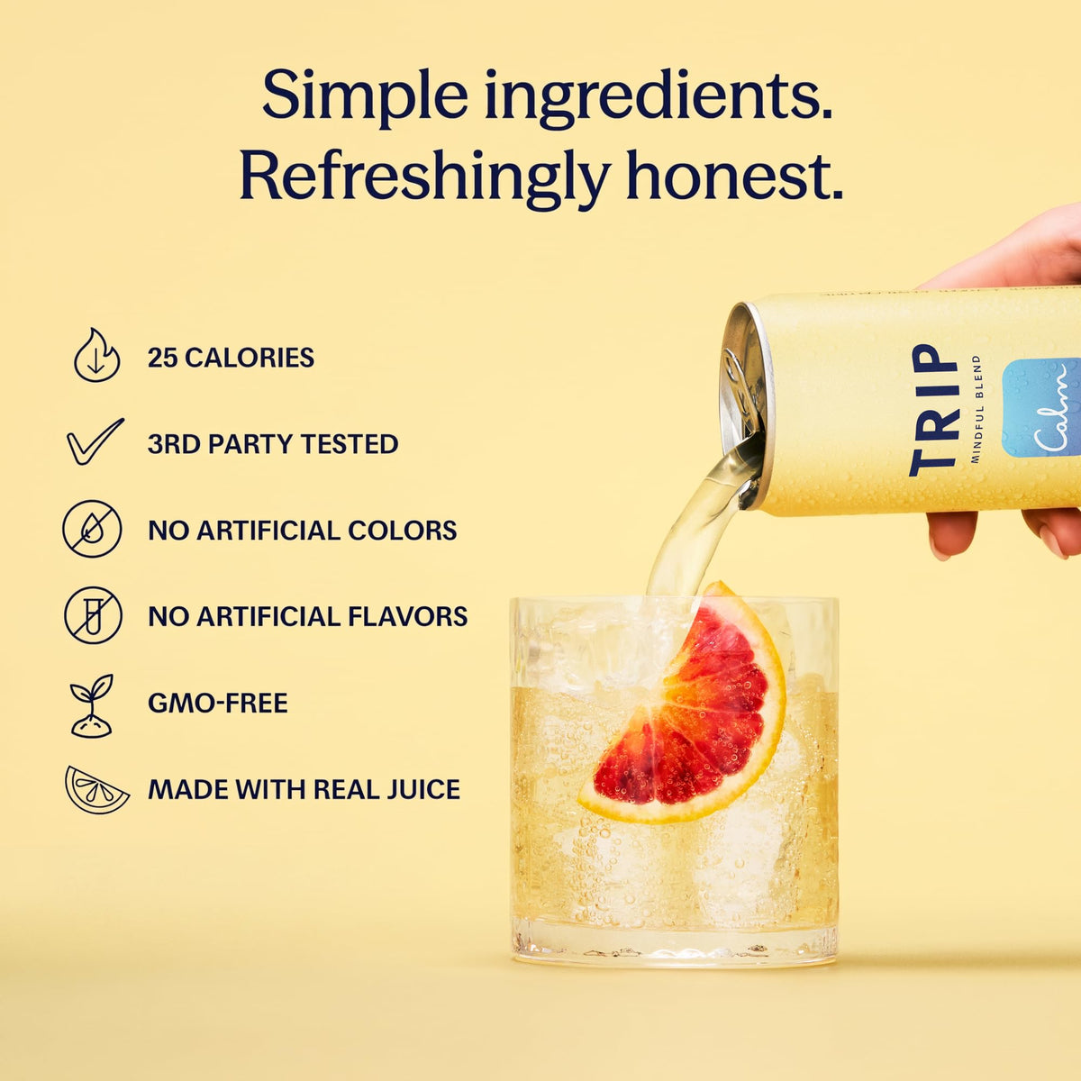 Lightly Sparkling Botanical Drinks