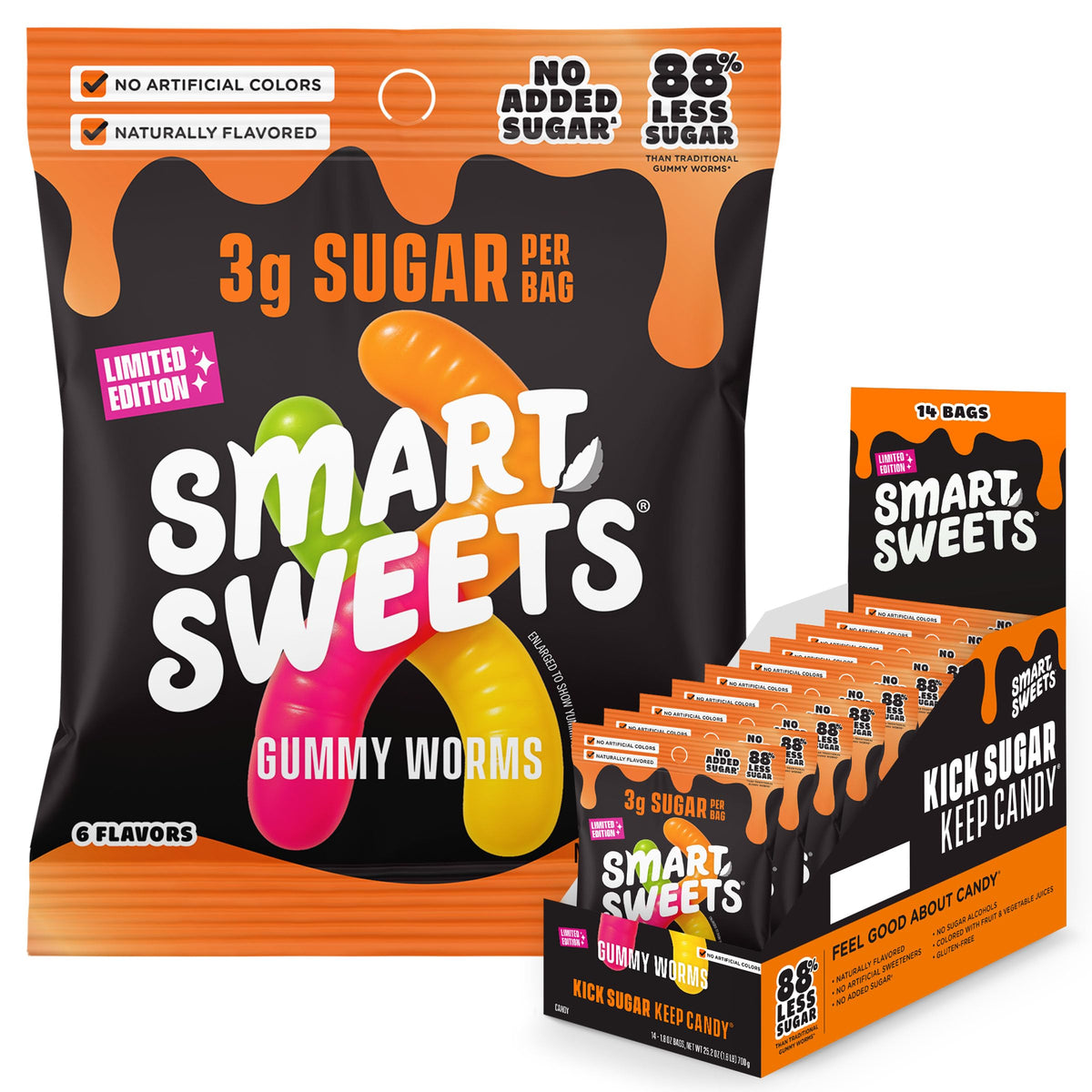 Low-Sugar Plant-Based Foam Candy