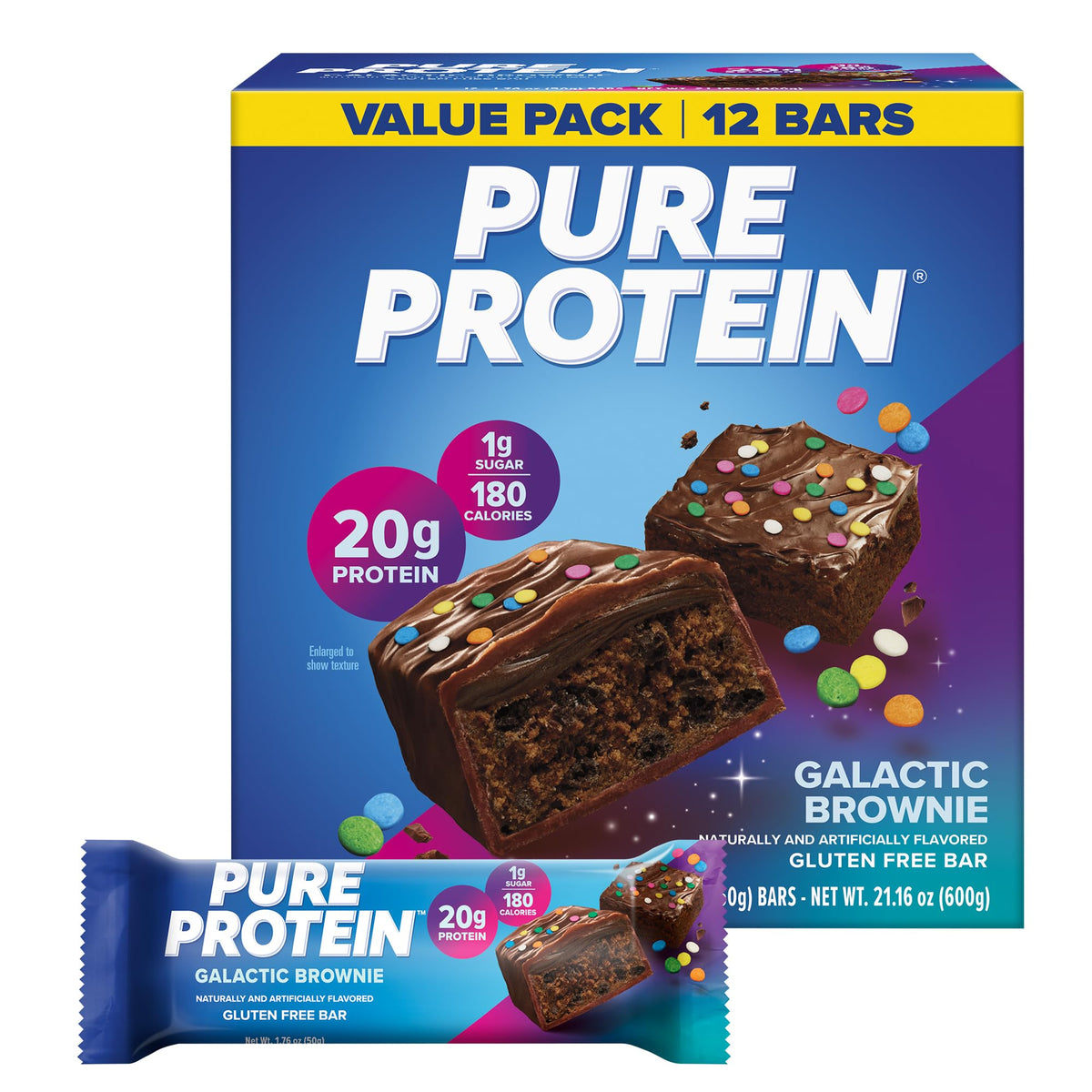 Low-Sugar High-Protein Bar Variety