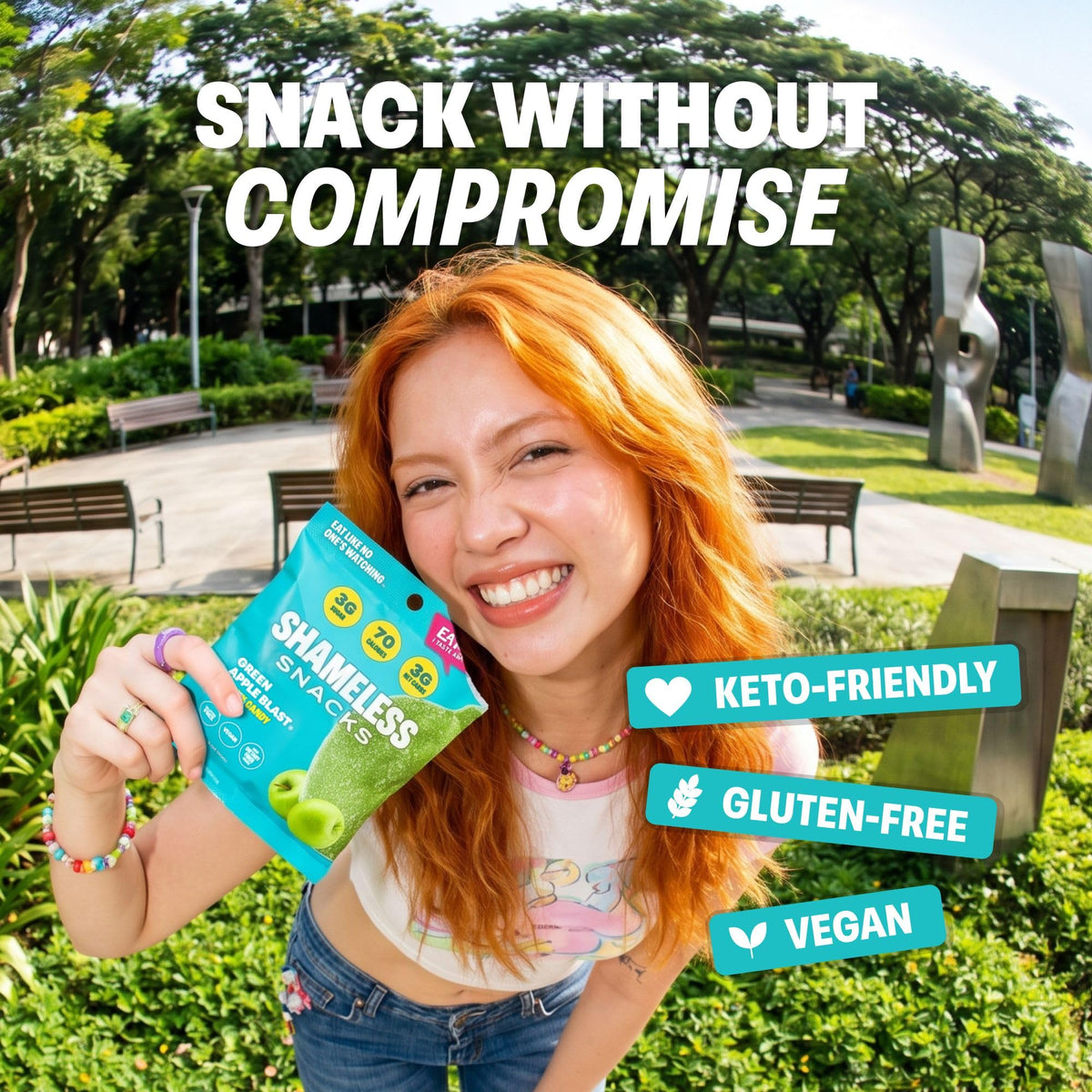 Low-Calorie Sour Gummy Snacks
