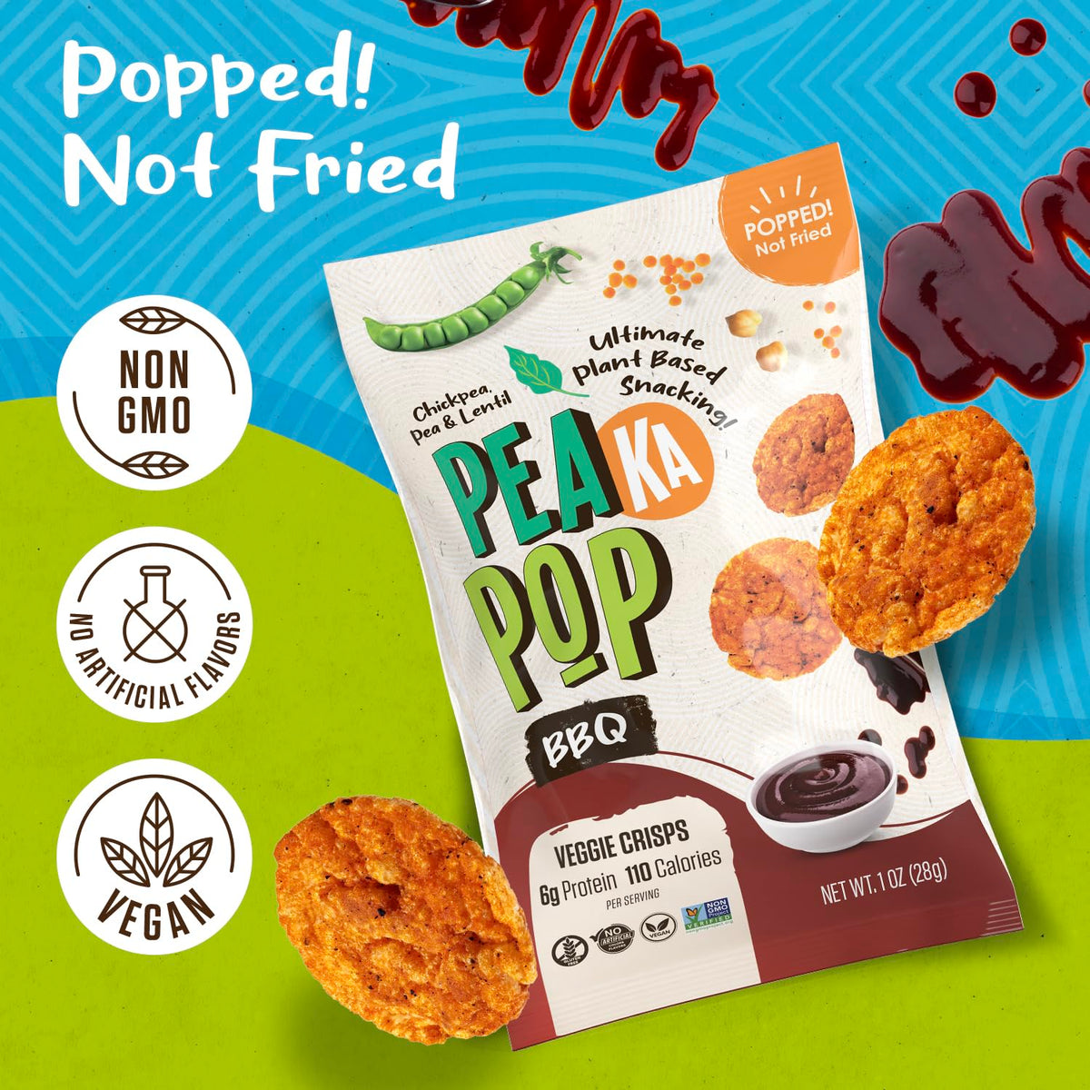 Lentil and Chickpea Protein Thins