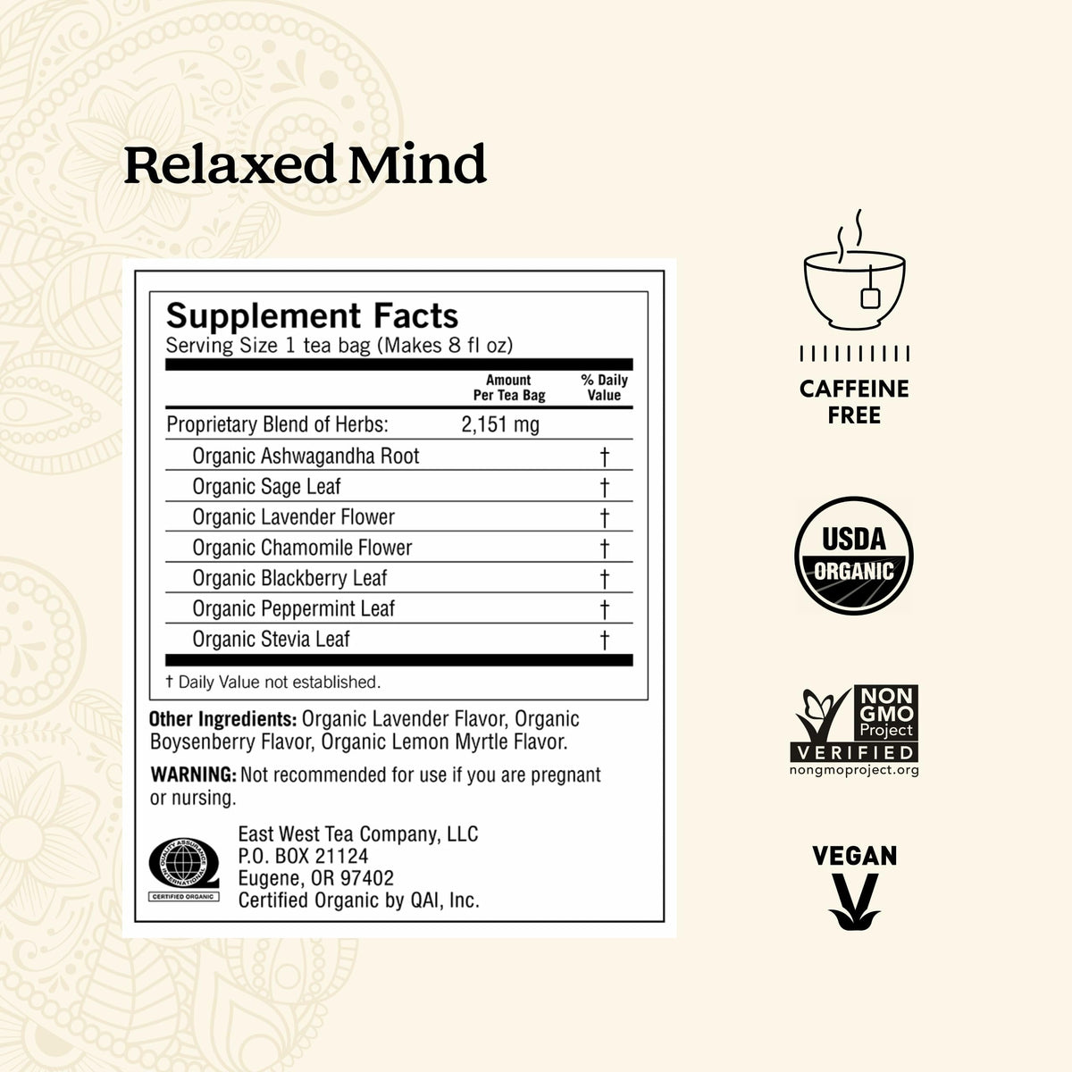 Stress Relief Herbal Tea Sampler