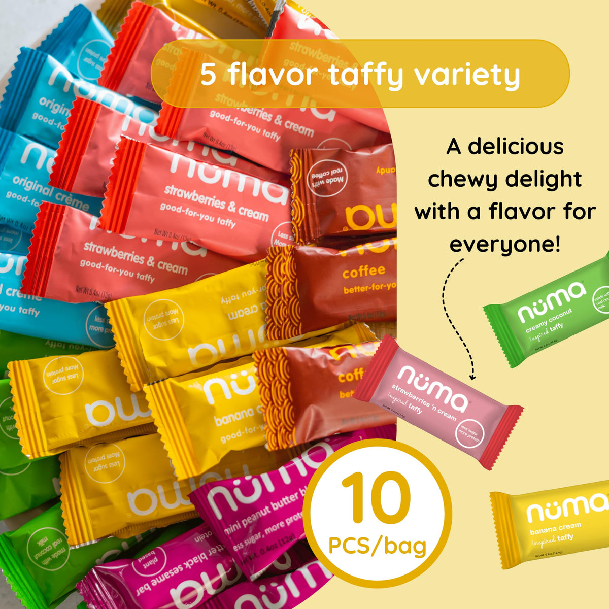 Reduced-Sugar Nutrient Chews