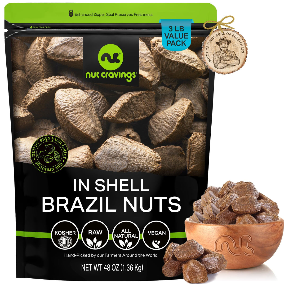 Raw Unsalted Brazil Nuts