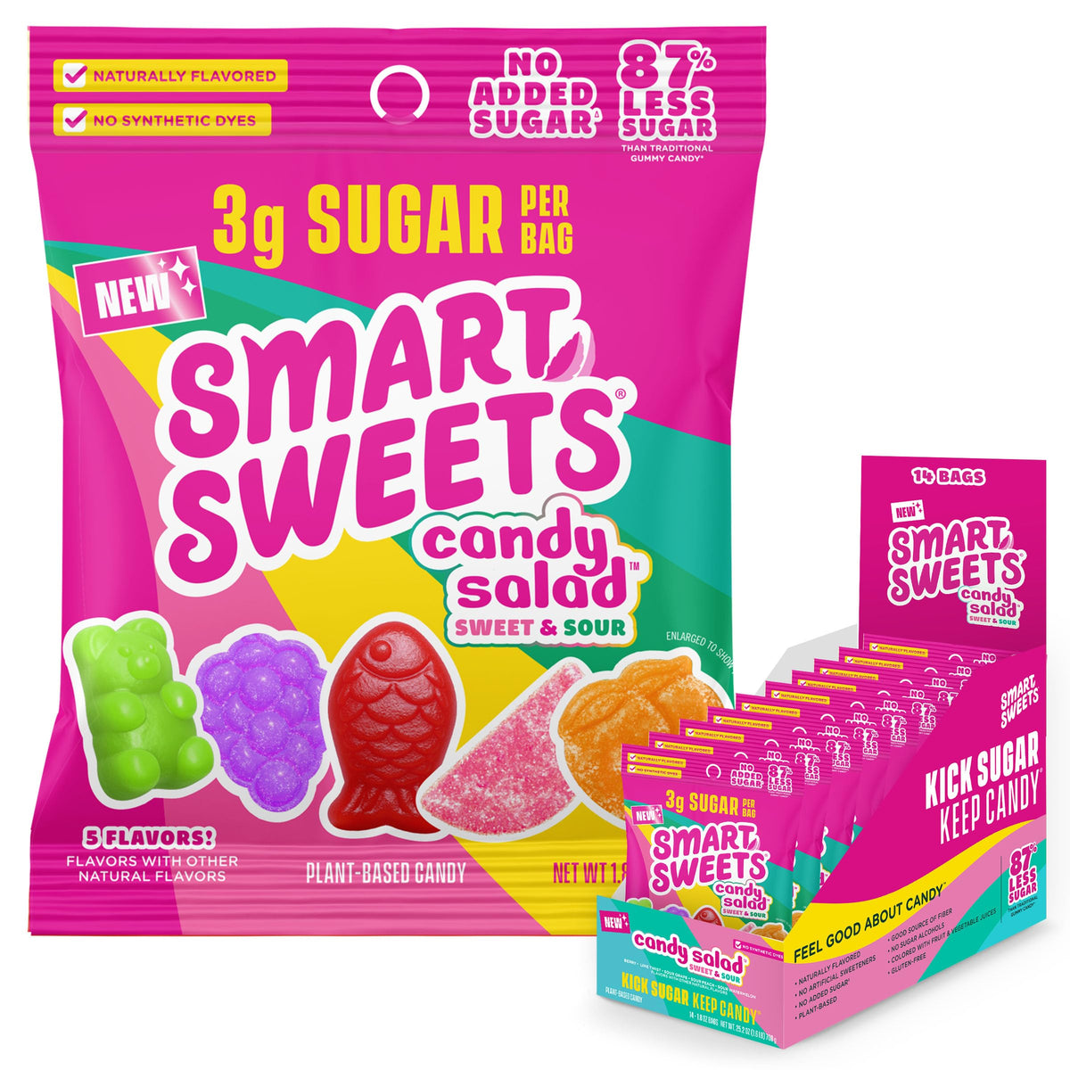Low-Sugar Plant-Based Foam Candy