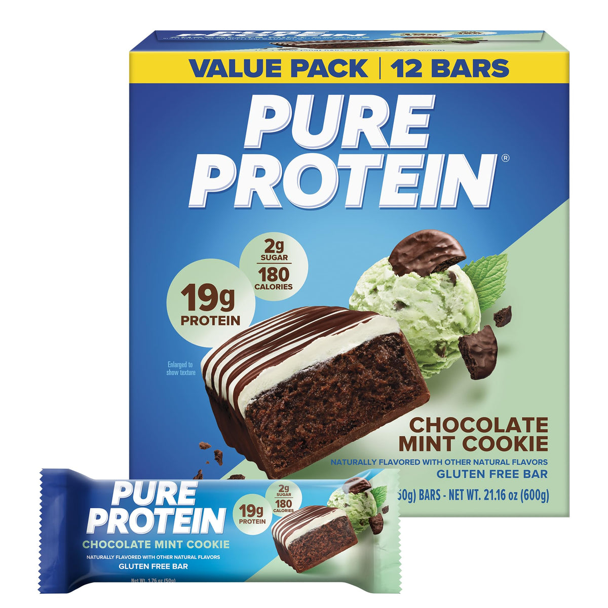 Low-Sugar High-Protein Bar Variety