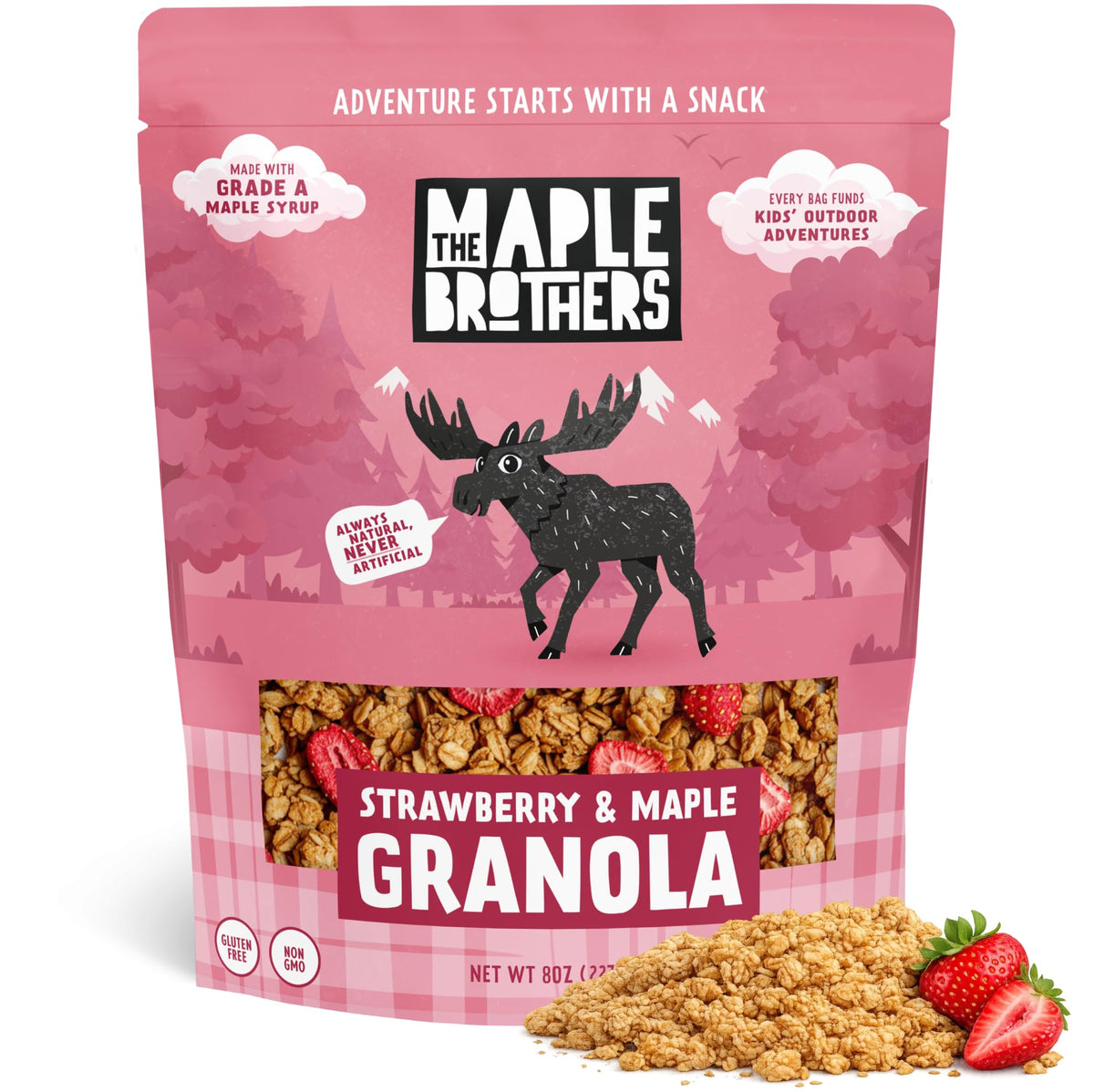 Organic Strawberry Maple Granola