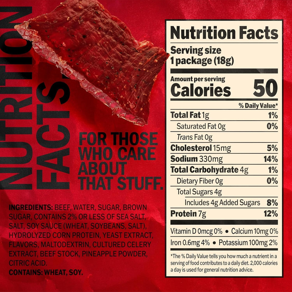 Teriyaki Beef Jerky Snack Packs