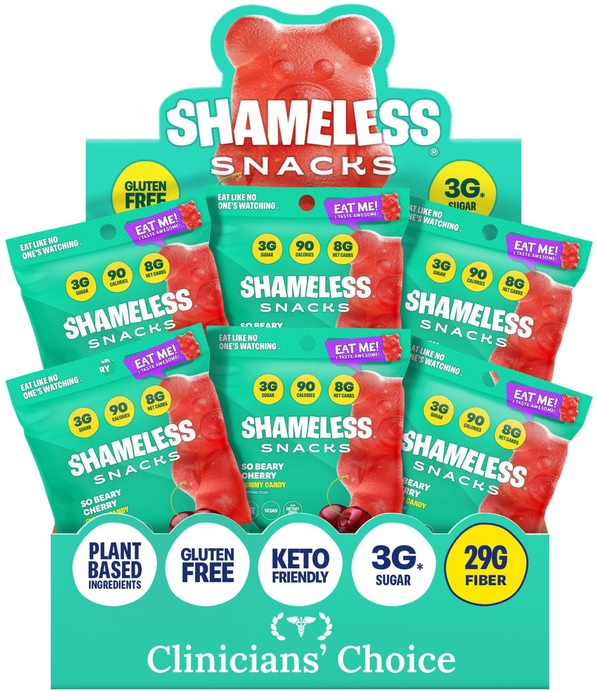 Low-Calorie Sour Gummy Snacks