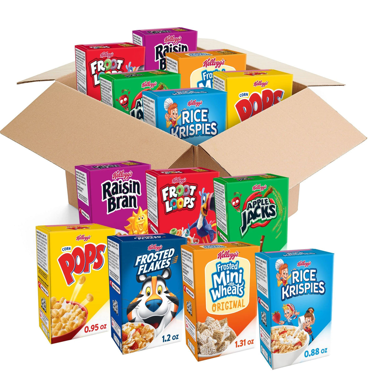 Assorted Single-Serve Breakfast Cereals