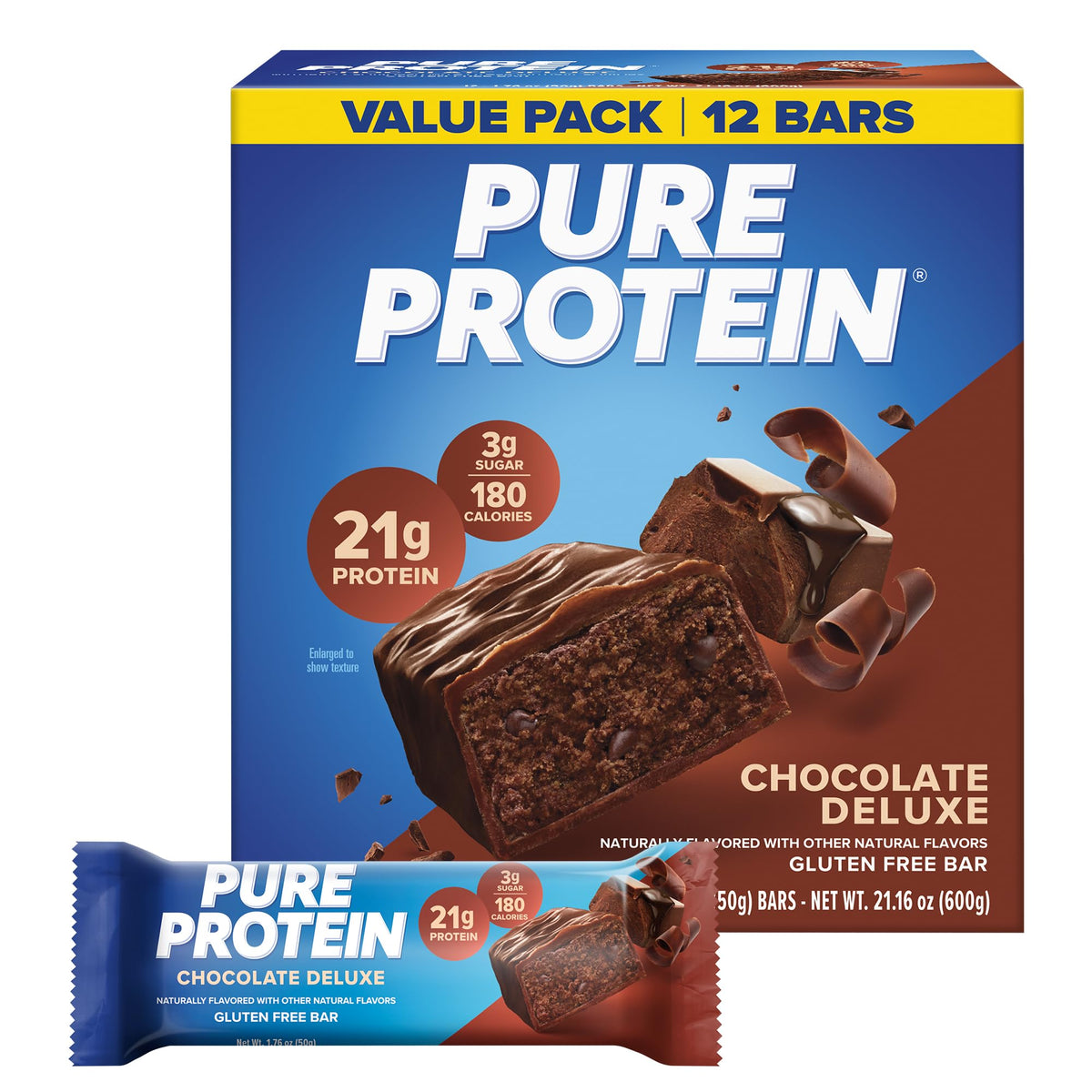Low-Sugar High-Protein Bar Variety