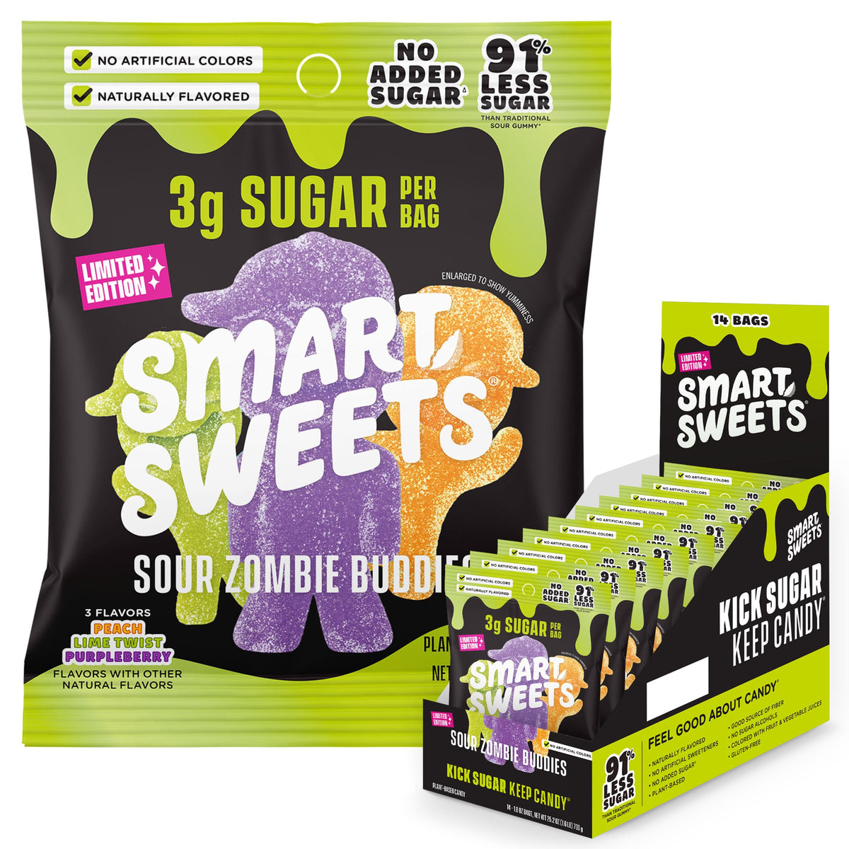Low-Sugar Plant-Based Foam Candy