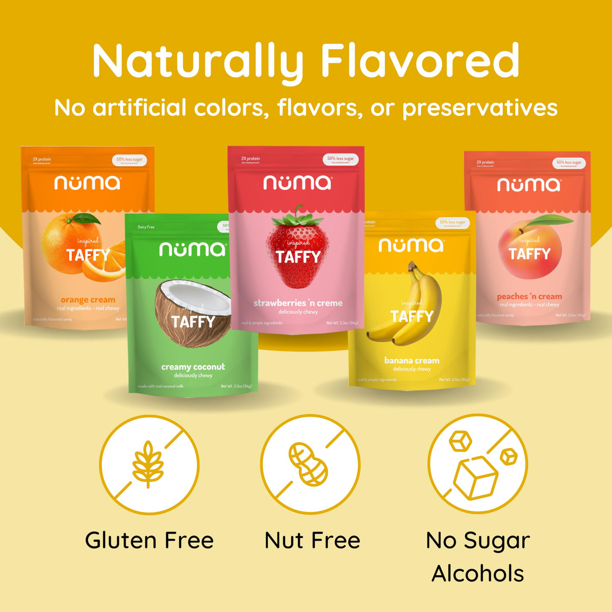 Reduced-Sugar Nutrient Chews