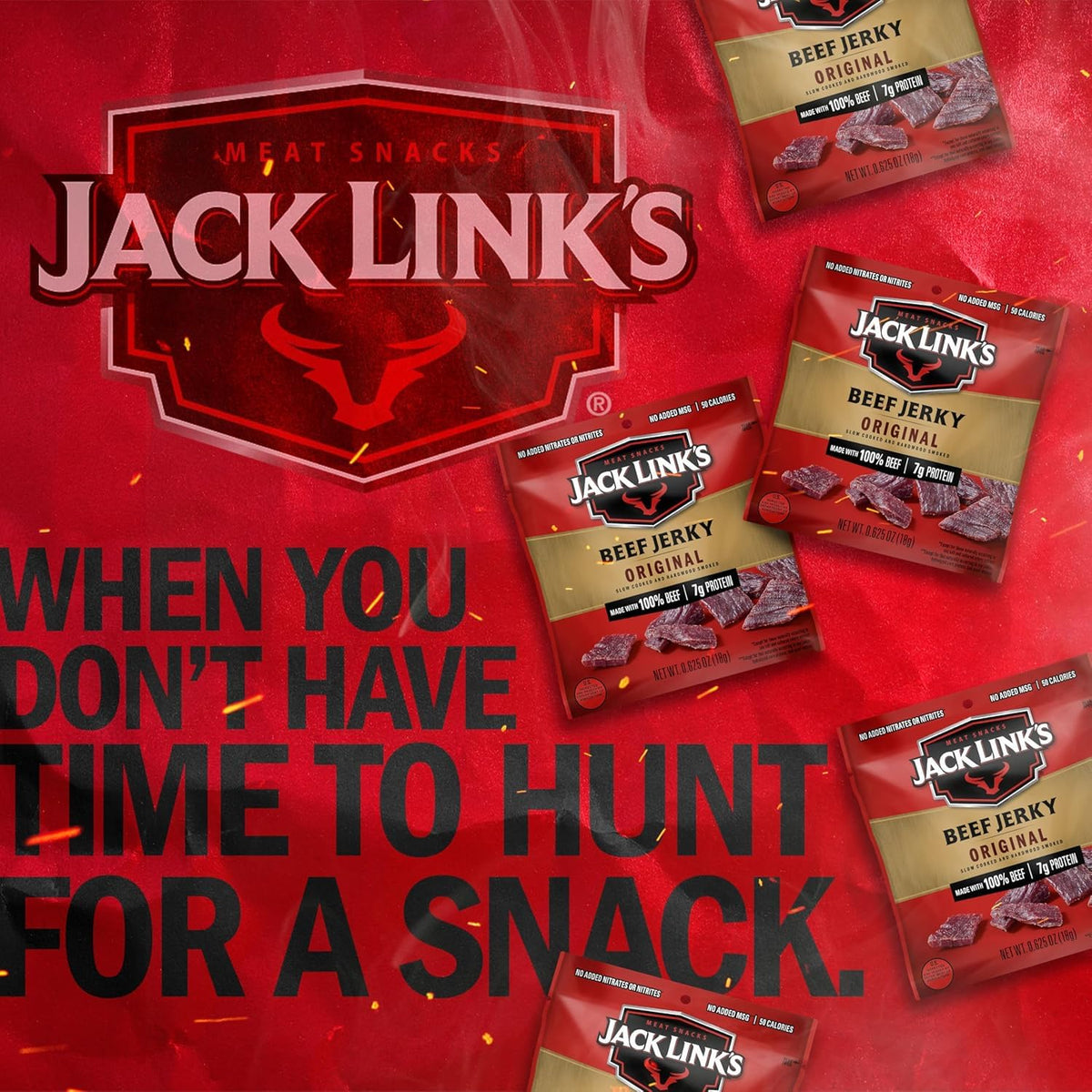 Teriyaki Beef Jerky Snack Packs