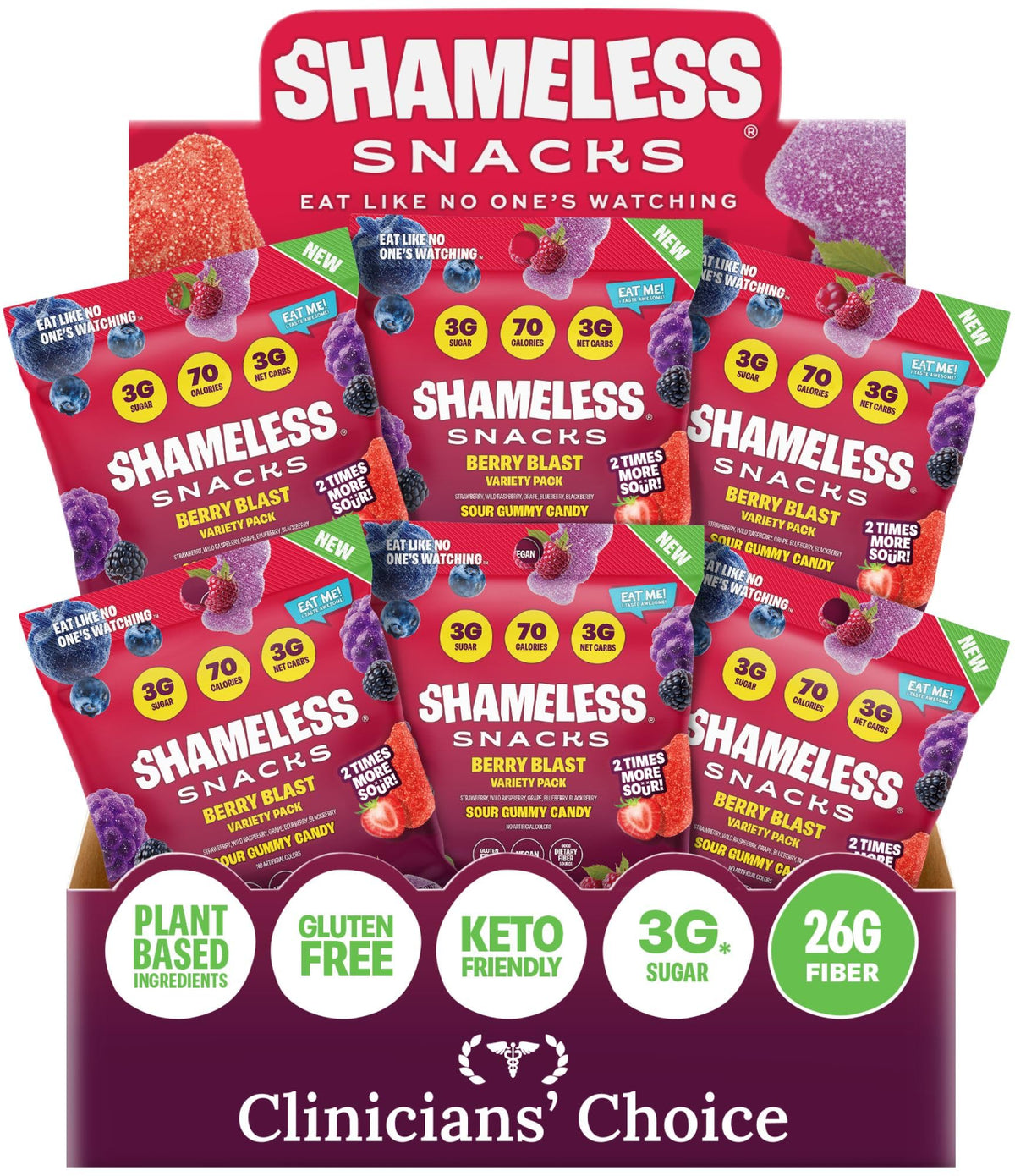 Sour Five-Flavor Gummy Candy