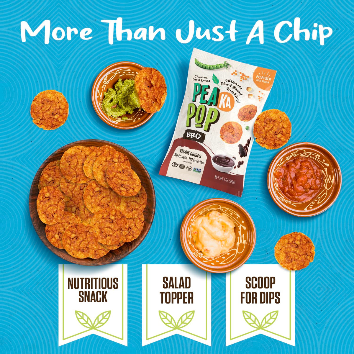 Lentil and Chickpea Protein Thins
