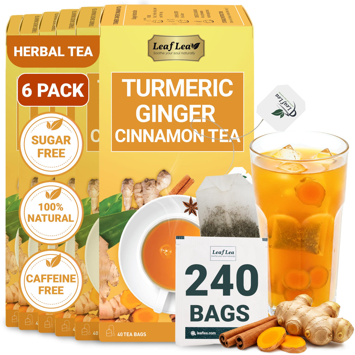 Individually Wrapped Herbal Tea Variety