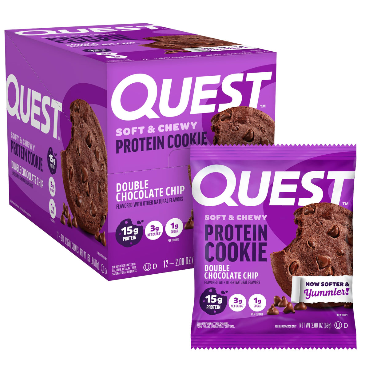 Soft-Baked Protein Cookie Variety