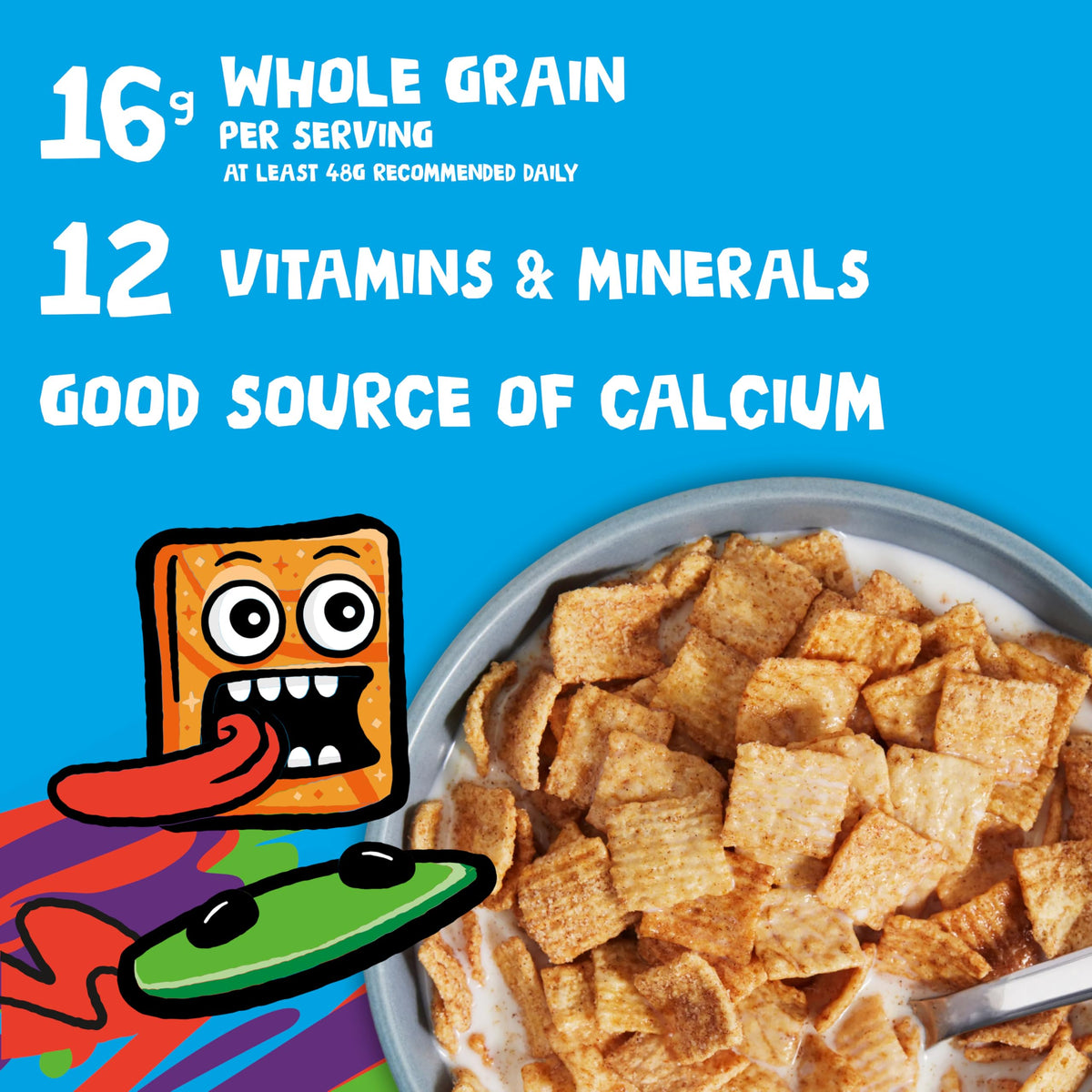 Cinnamon Whole-Grain Breakfast Cereal