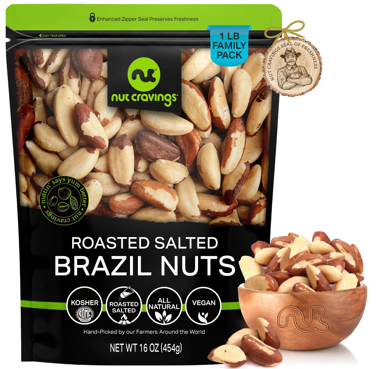 Raw Unsalted Brazil Nuts