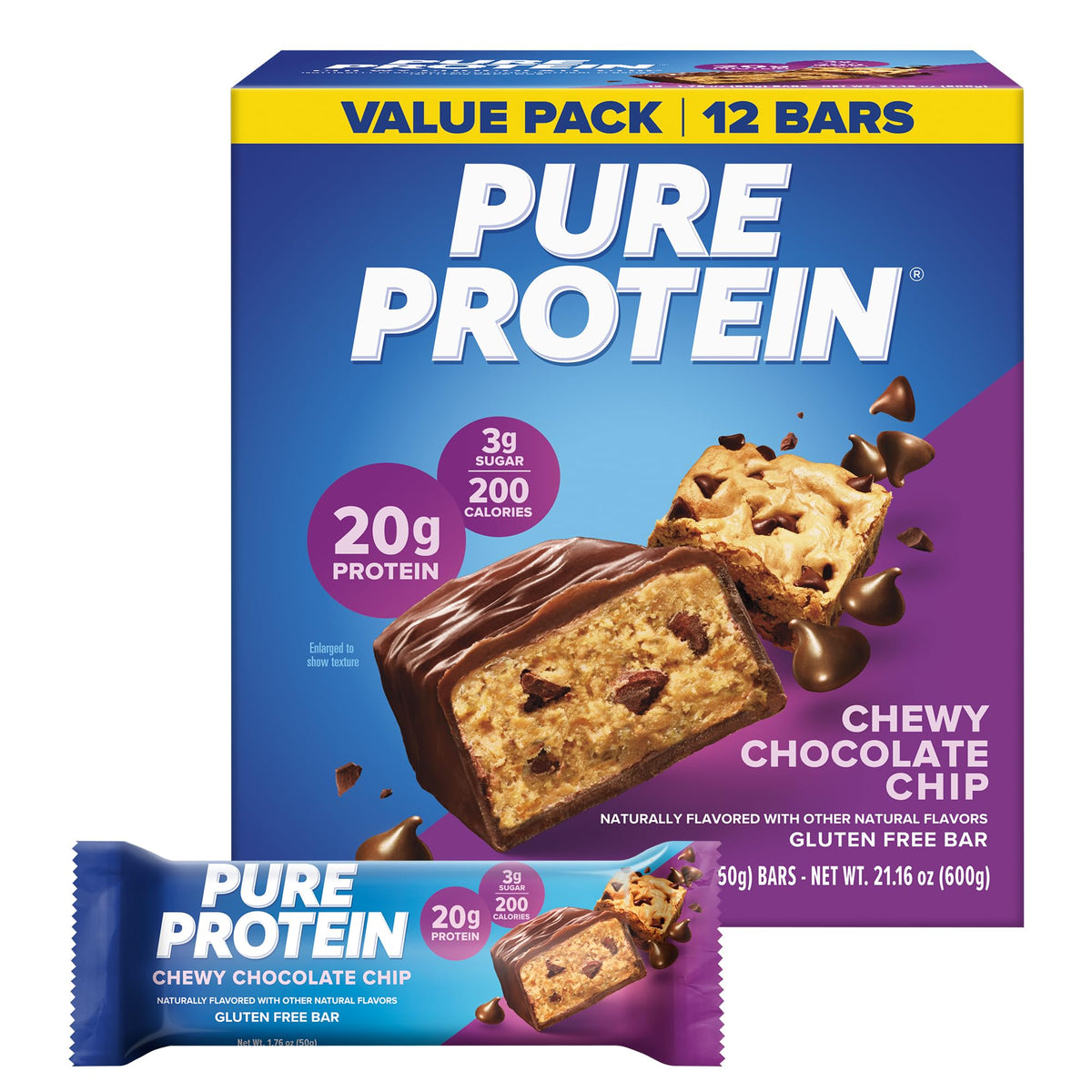 Low-Sugar High-Protein Bar Variety