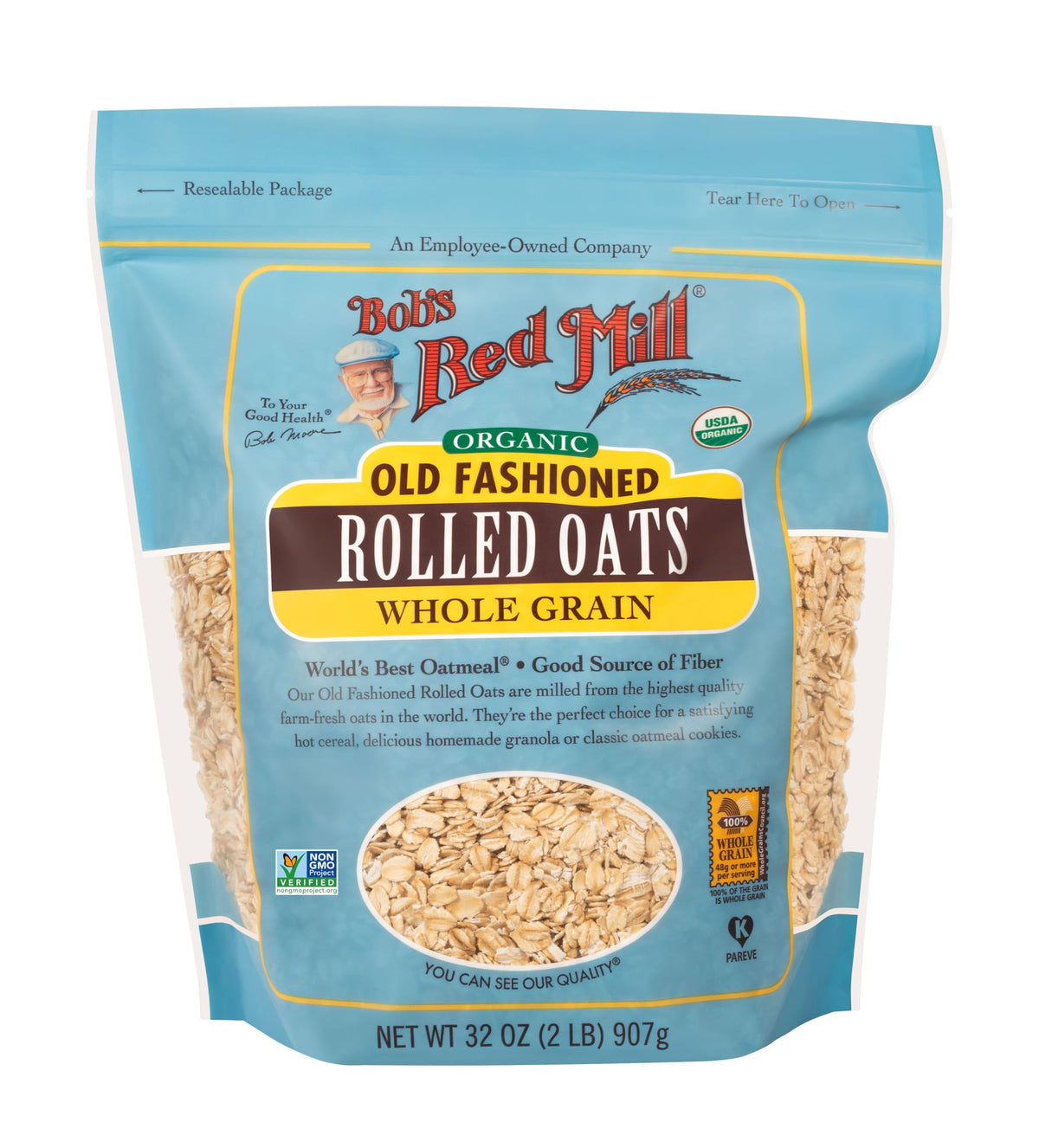 Organic Old-Fashioned Rolled Oats