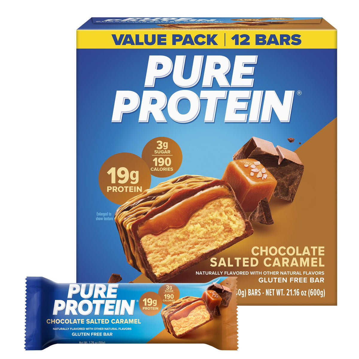 Low-Sugar High-Protein Bar Variety