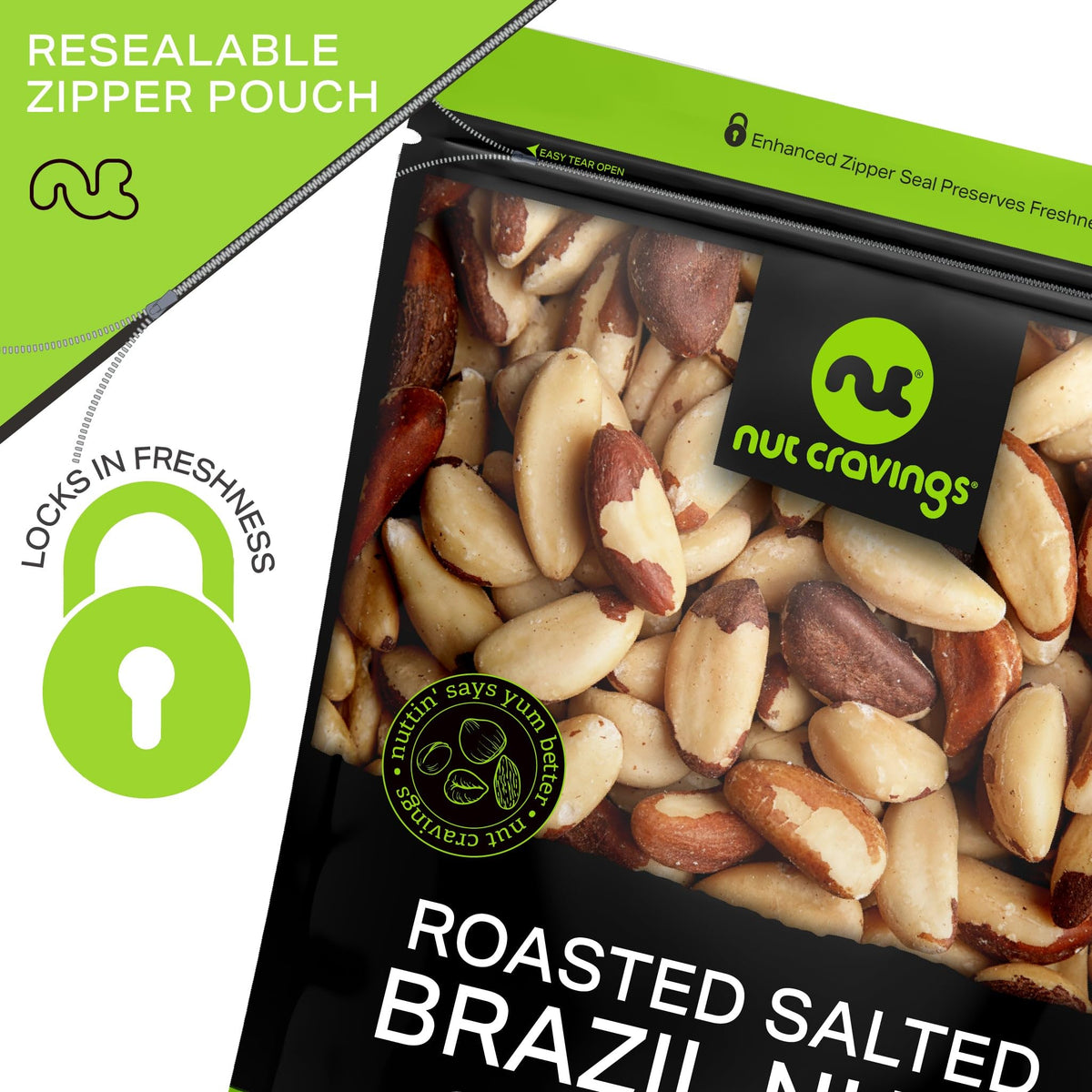 Raw Unsalted Brazil Nuts