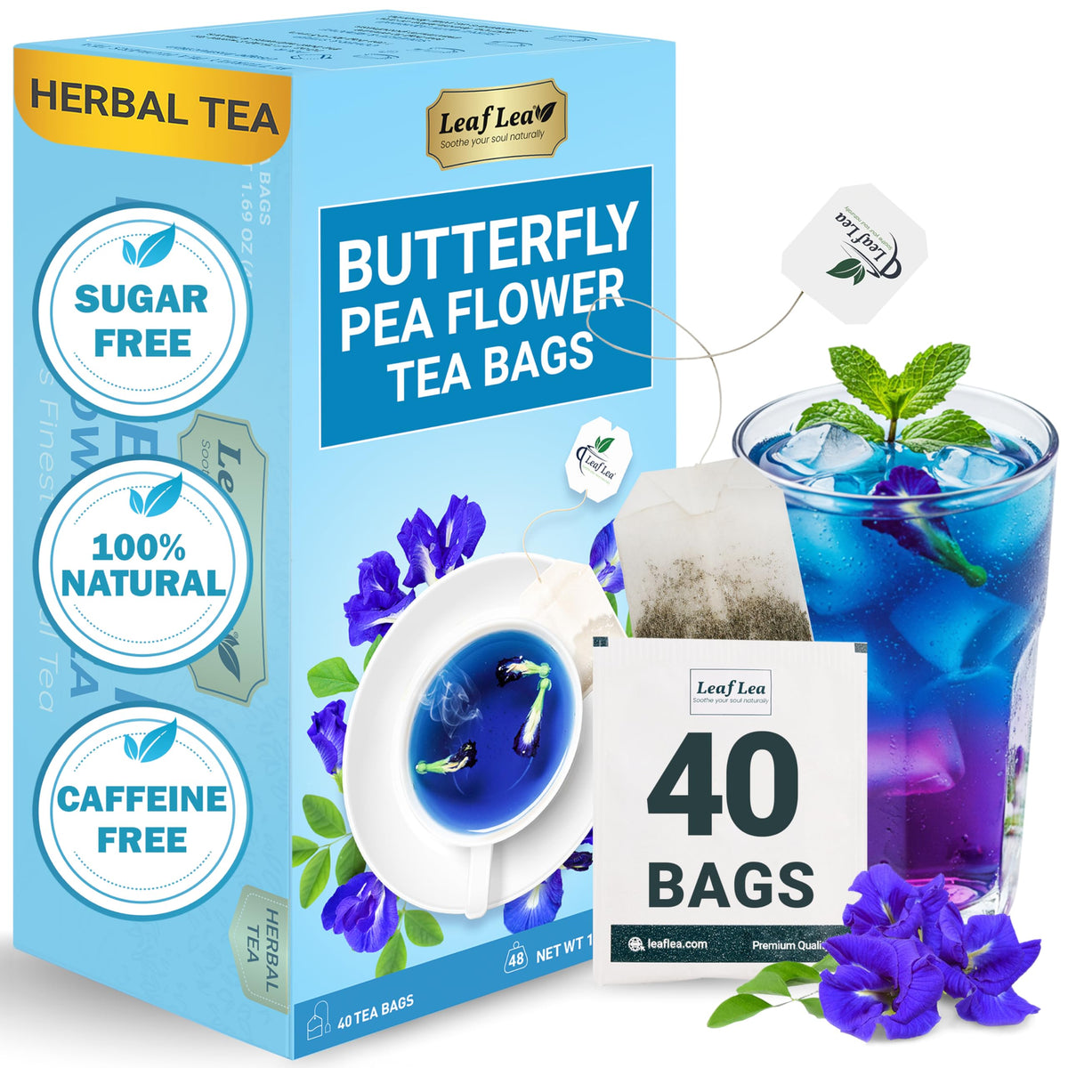 Individually Wrapped Herbal Tea Variety