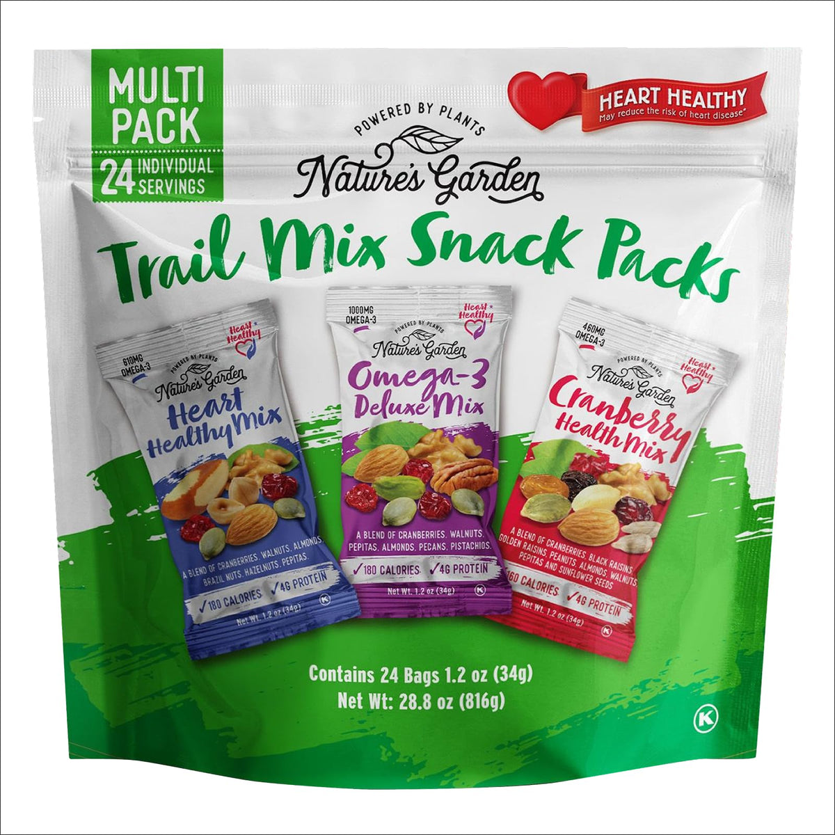 Portioned Trail Mix Snack Packs