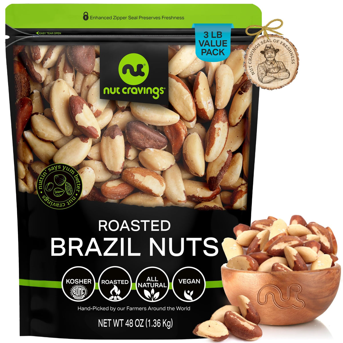 Raw Unsalted Brazil Nuts