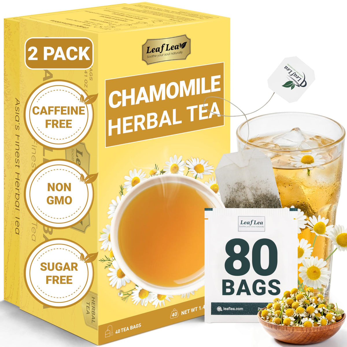 Individually Wrapped Herbal Tea Variety