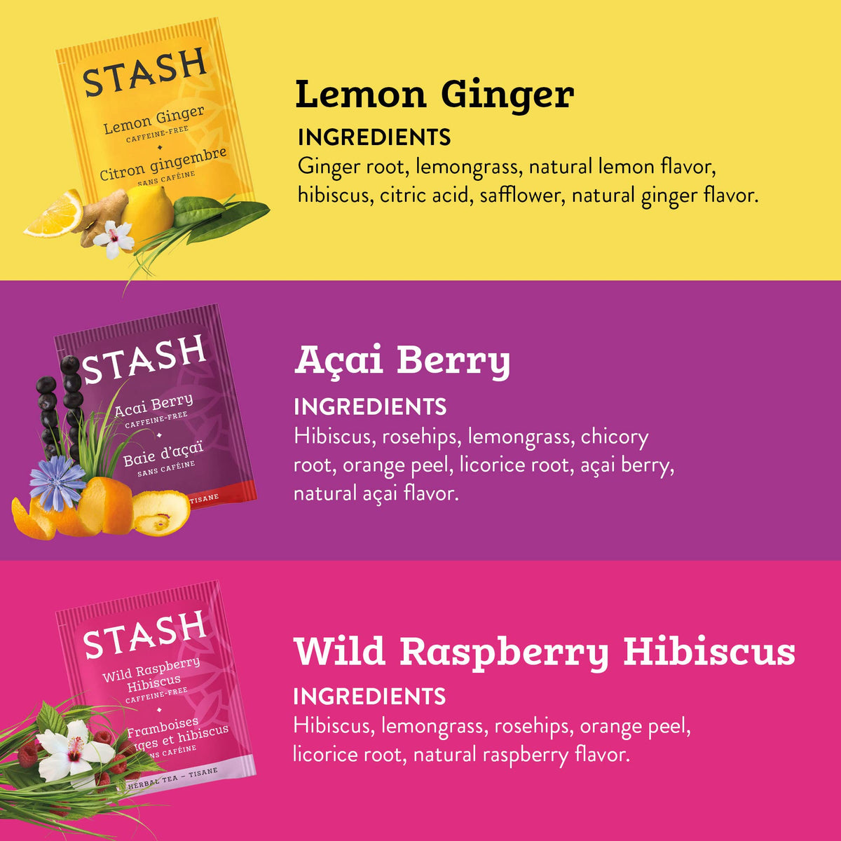 Fruity Herbal Tea Sampler