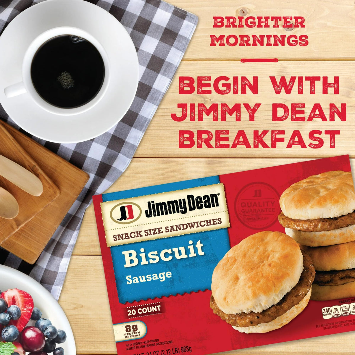 Frozen Sausage               Biscuit Sandwiches