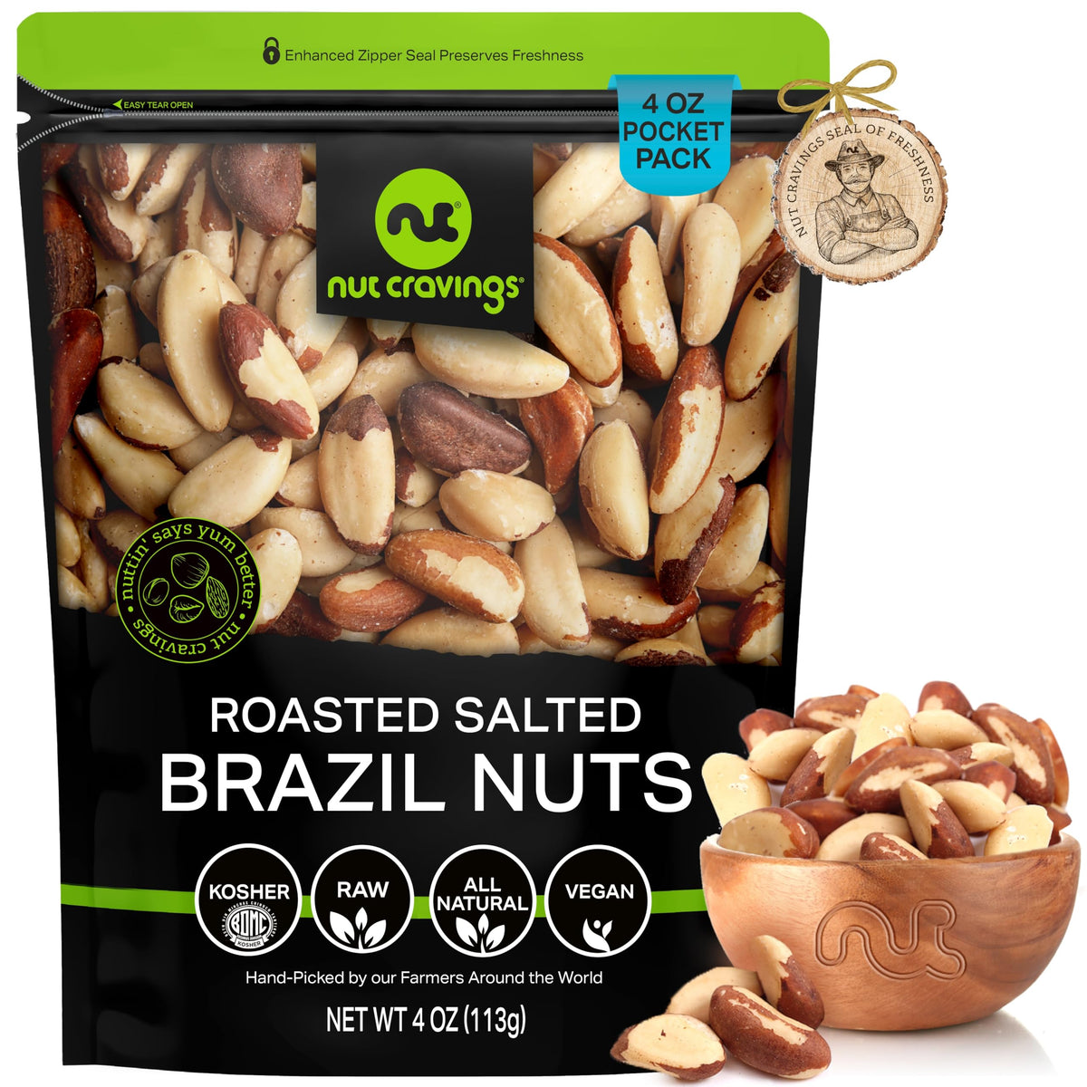 Raw Unsalted Brazil Nuts