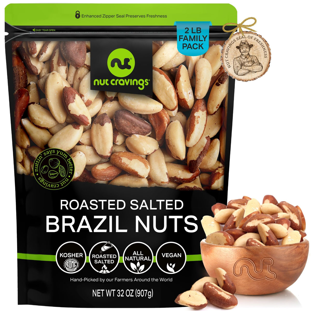 Raw Unsalted Brazil Nuts