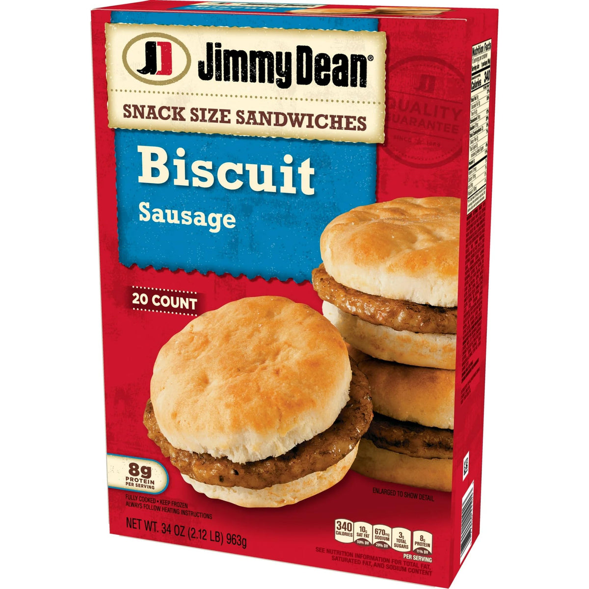 Frozen Sausage               Biscuit Sandwiches